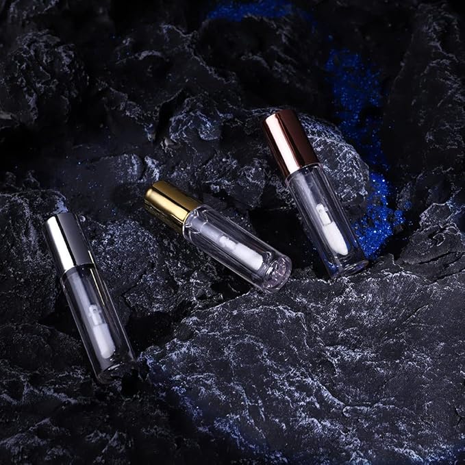 YITOU 12PCS Lip Glaze Bottle Empty 5ml, Transparent Glaze