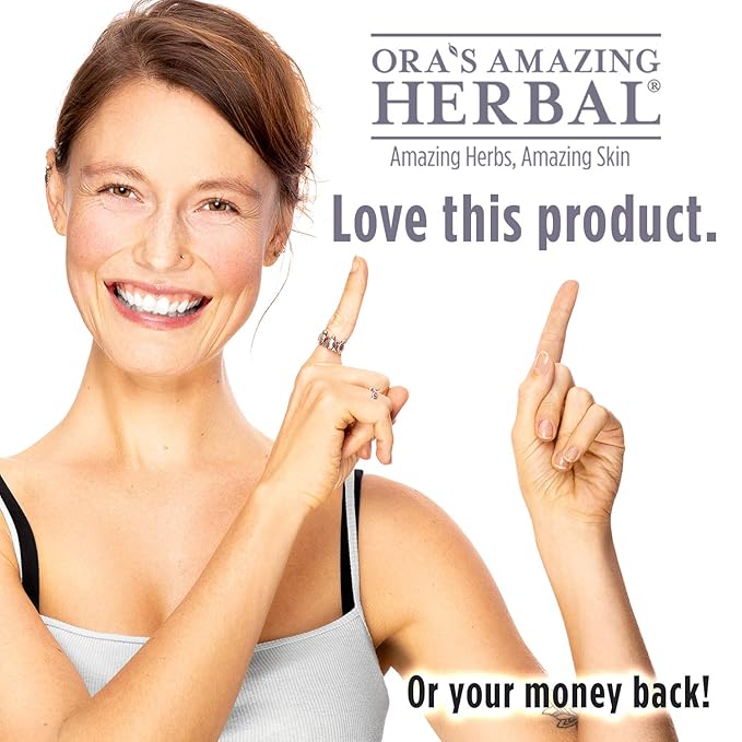 Ora's Amazing Herbal Ultra Healing Body Butter, Intensive Moisturizer For Dry Skin, Marjoram & Bergamot Essential Oil, 8 oz, Citrus Grove Scent