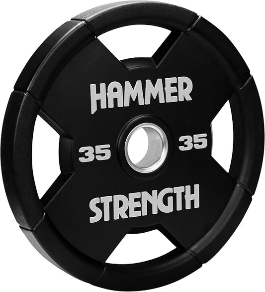 Hammer Strength 35Lb Round Urethane Olympic Plate