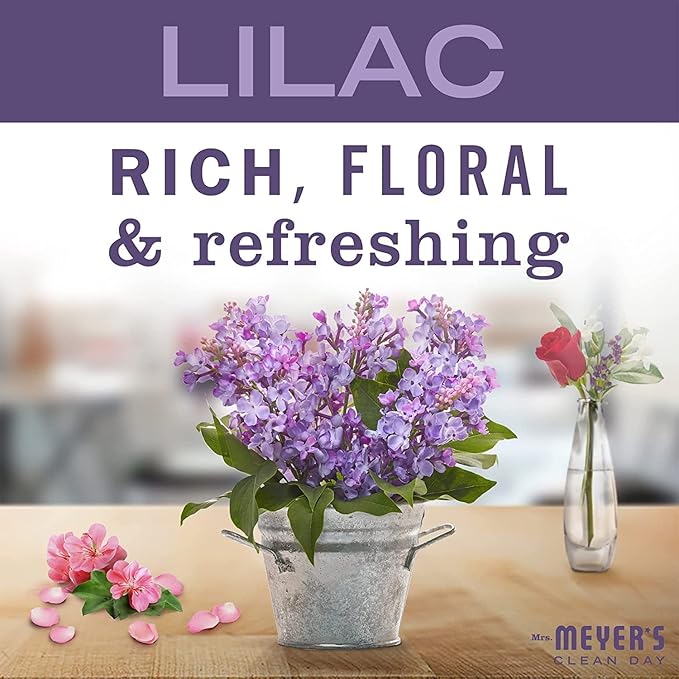 MRS. MEYER'S CLEAN DAY New Spring Scent Variety Pack (Lilac + Daisy + Rose)