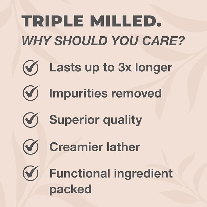 One With Nature Feminine Cleansing Bar 3Pack 3.5Oz - Fragrance-Free Feminine Soap Bar, Probiotics, Apple Cider Vinegar, Omega Fatty Acids, Oatmeal, Pure, Gentle Cleansing Bar for All Skin, Face, Body