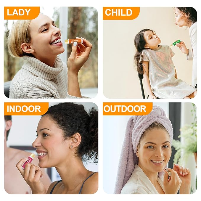 10 Pack Natural Lip Balm Bulk