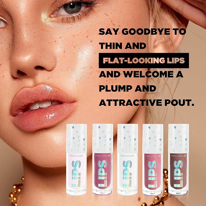 VIOLA HOUSE Lip Plumping Gloss, high gloss lip 50ml