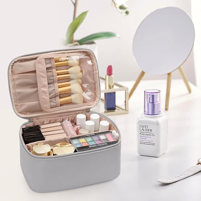 Ocheal makeup bag, portable cosmetic