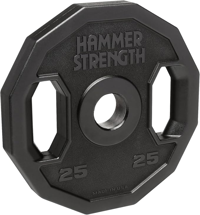 Hammer Strength 25Lb 12 Sided Urethane Olympic Plate