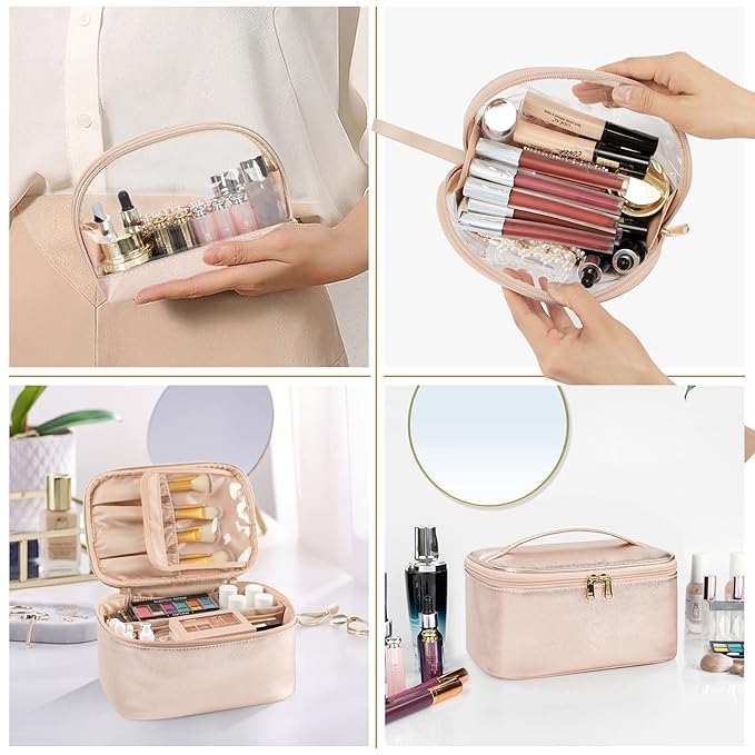 Ocheal makeup bag set of