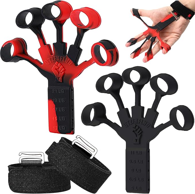 Grip Strength Trainer/Forearm Strengthener 2PCS Upgraded Rehabilitation/10 Resistance