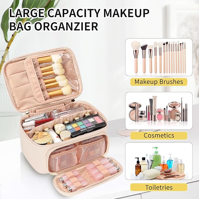 Ocheal makeup bag, multifunctional make