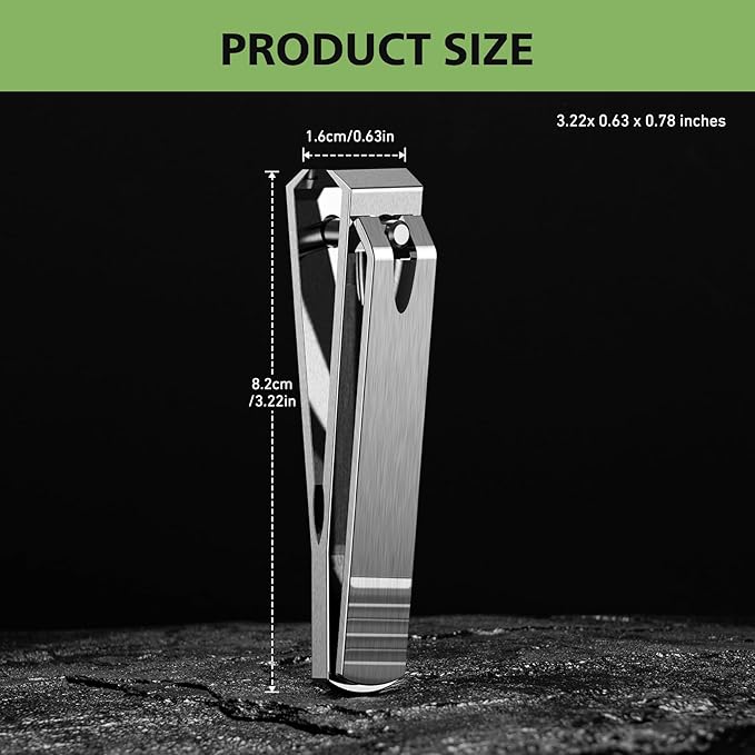 Heavy duty straight blade nail