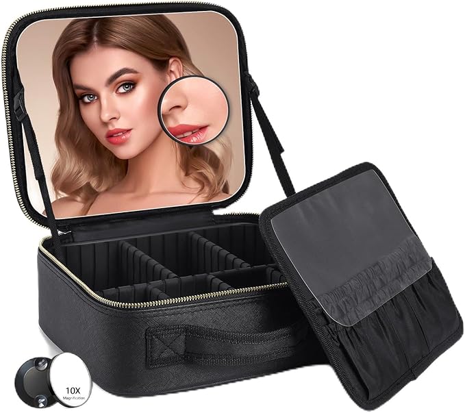 Vanmrior travel makeup bag make