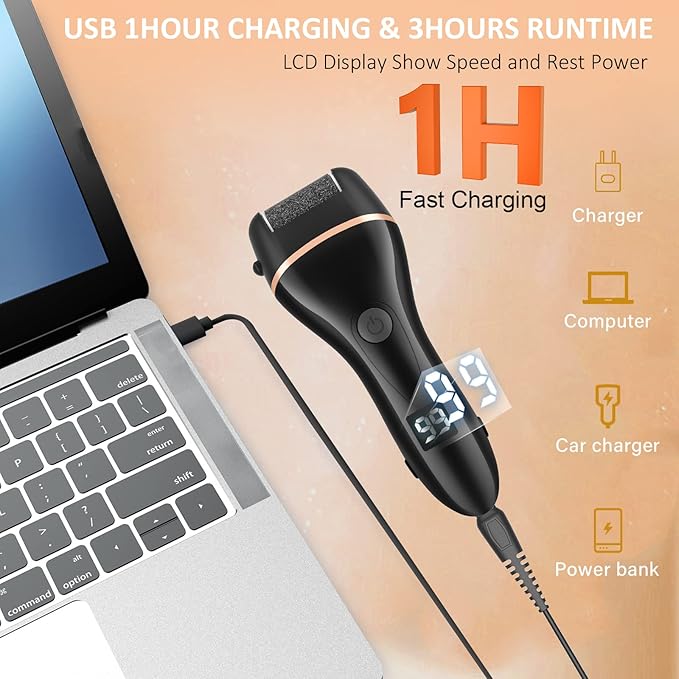 Foot file callus remover for