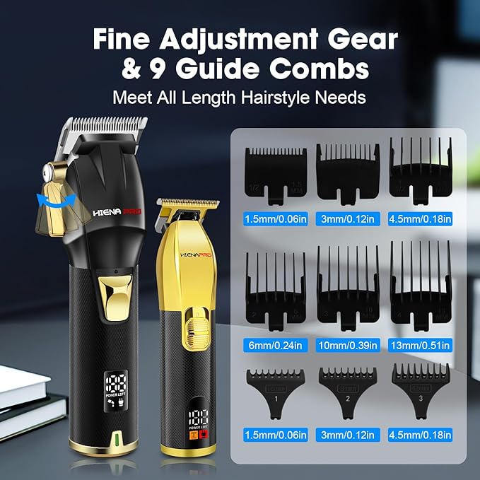 Professional Hair Clippers Set for