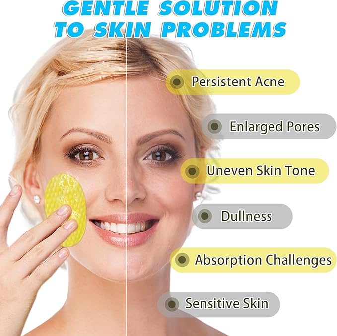 Turmeric cleansing pads for face,60pcs