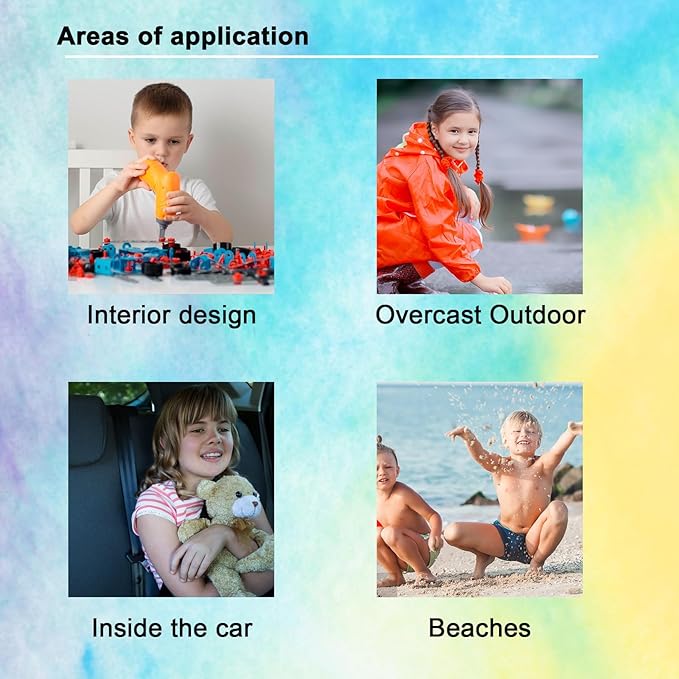 UV Stickers for Sunscreen -