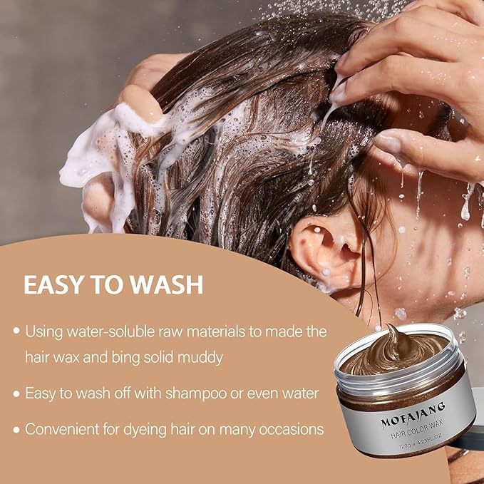 Acomler Brown Temporary Hair Color,Natural