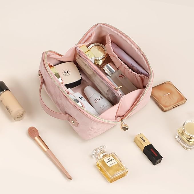 Prite travel cosmetic bag makeup