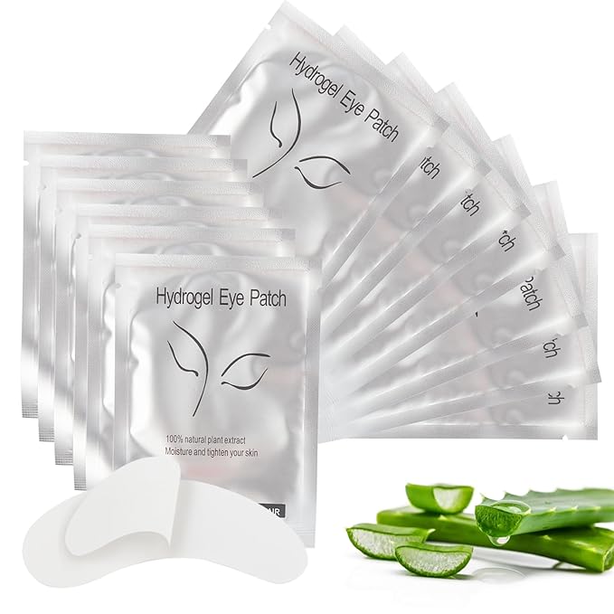 100pairs eyelash extension gel patches
