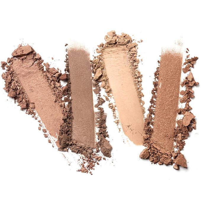 Highlighter Palette，Highlighter Makeup Palette, Glow Bronzer Highlighter Powder makeup palette