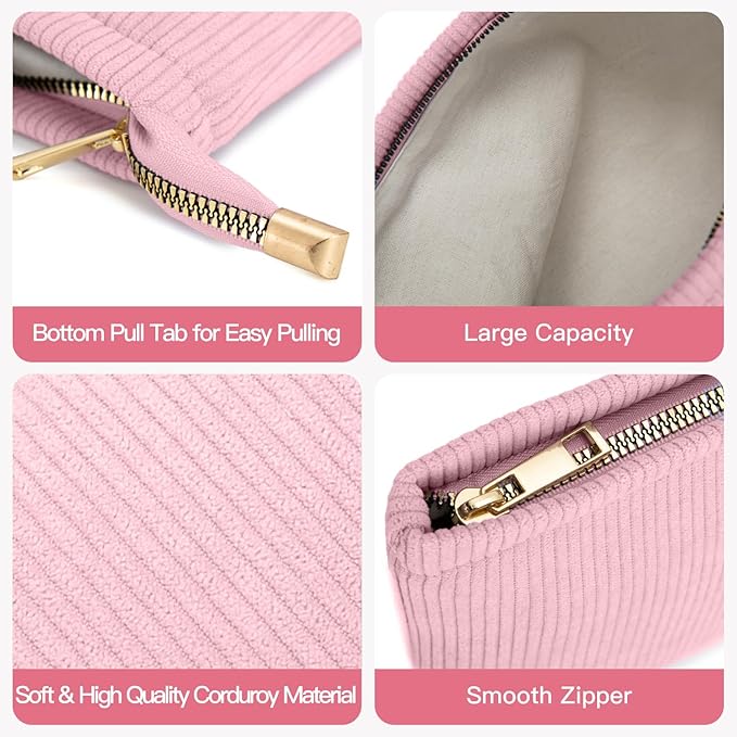 3 pieces makeup bag cosmetic