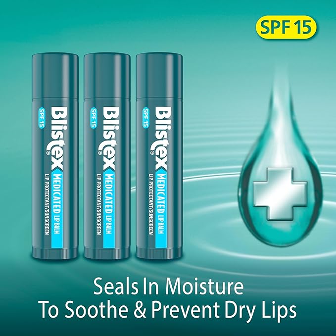 Blistex Medicated Lip Balm, 0.15 Ounce,