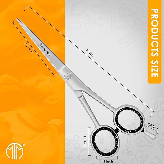 Professional Hair Cutting Scissors 6",