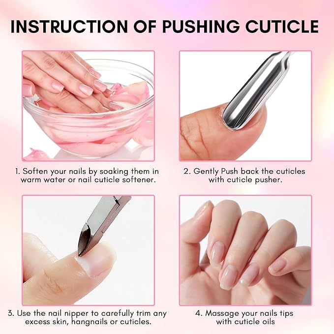 Makartt cuticle pusher, dual ended