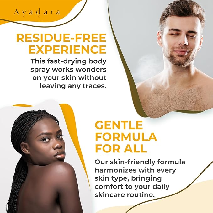 Acne Treatment Body Spray with 2% Salicylic Acid, Tea Tree Scent, for All Hair Types, Soothing and Moisturizing, 3-Pack