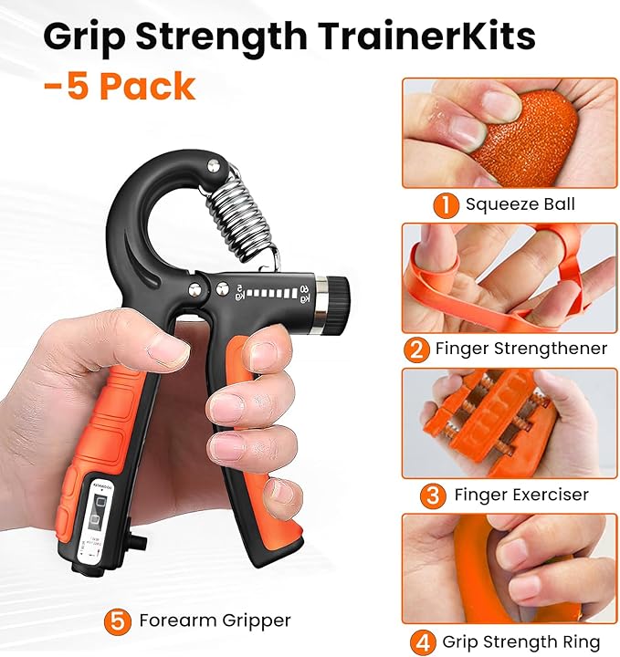 Grip Strength Trainer Kit