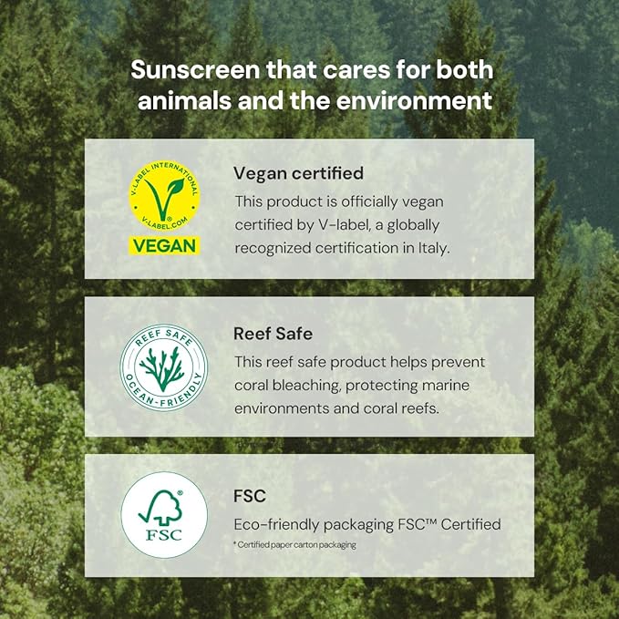 THANKYOU FARMER Sun Project Relief Sun Cream SPF50+ PA++++(50ml) - Centella Asiatica Extracts for Soothing, Reef Safe Sunscreen Travel Size