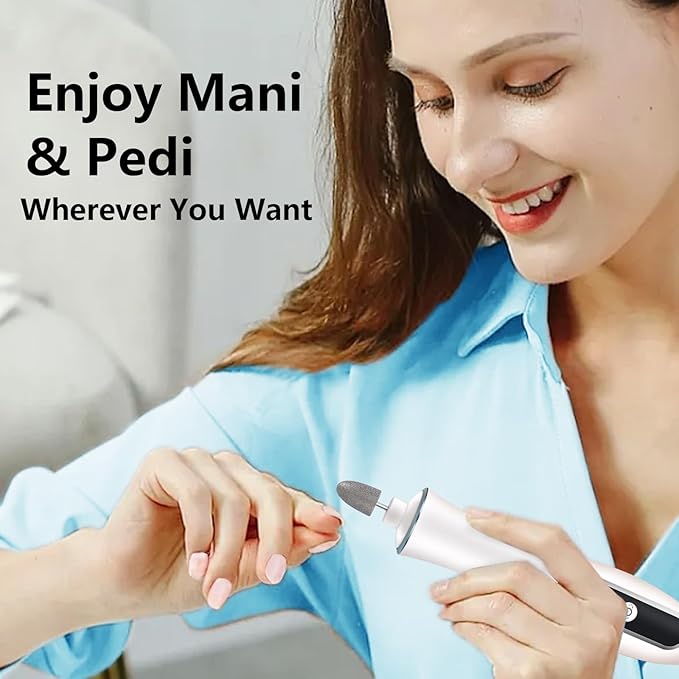 Cordless Nail Drill, Portable 2000