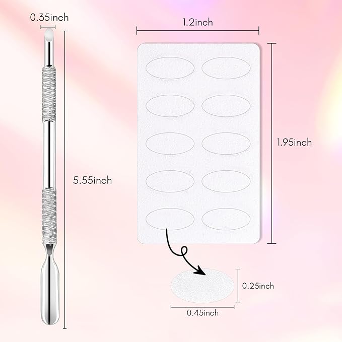 Makartt cuticle pusher, dual ended
