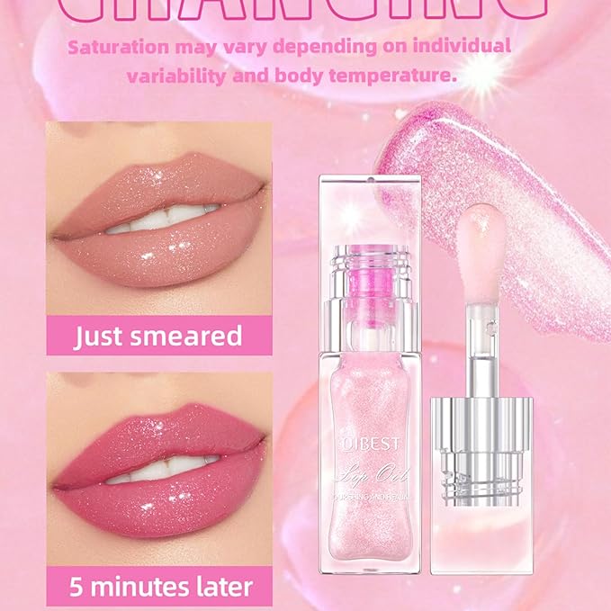Magic Color Changing Lip Oil V2, Cosmetics Color Magic