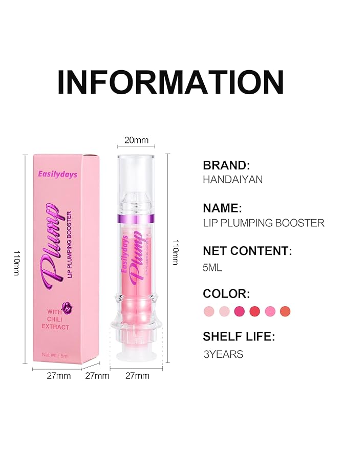 3 Colors Lifter Gloss, Spicy Lip Girls,