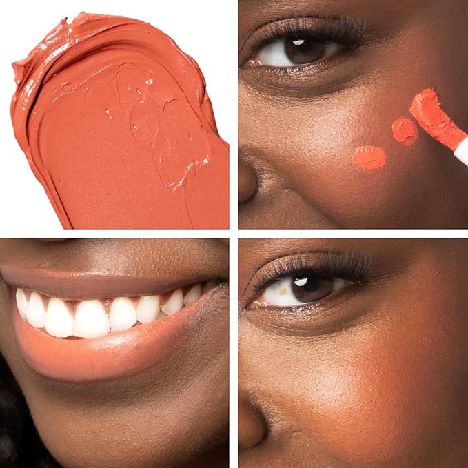 Palladio Liquid Blush for Cheeks & Lips 2-in-1 Sunny Coral