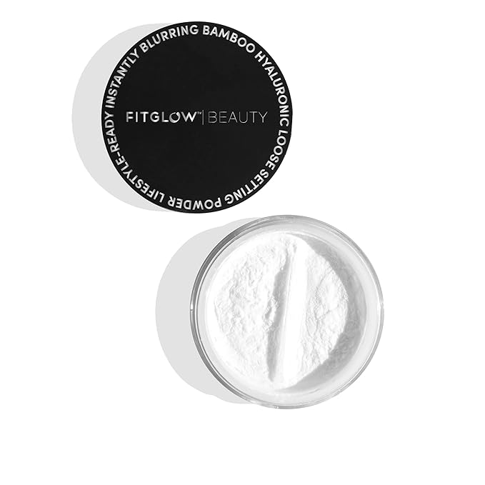 Fitglow Beauty - Translucent Bamboo Hyaluronic Loose Setting 9 g) 0.3 oz