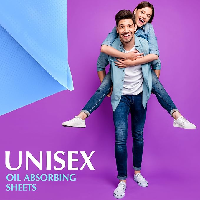 Premium Oil Absorbing Sheets for Face - 6 Oily Skin