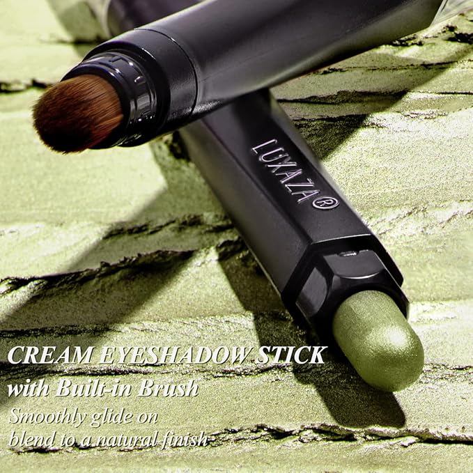 Neutral Eyeshadow Stick Makeup Set, Metallic Shimmer Matte Cream Eye Shadow Eyeliner Brightener Pencil Crayon - Classic 6PCS A007