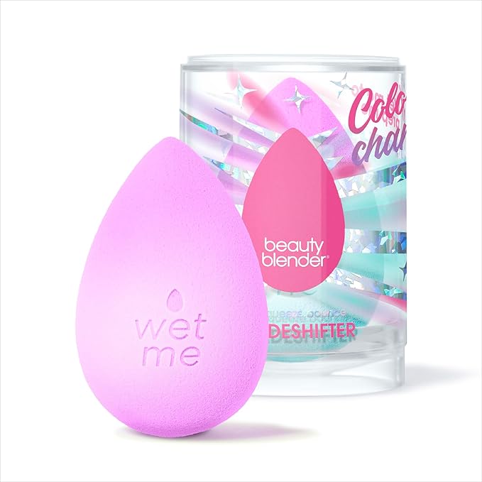 Beautyblender® | Wave Color Changing Blender Makeup Sponge | Blend Liquid Foundations, Powders and Creams | Streak Free Application | Vegan, Cruelty Free | Made in USA