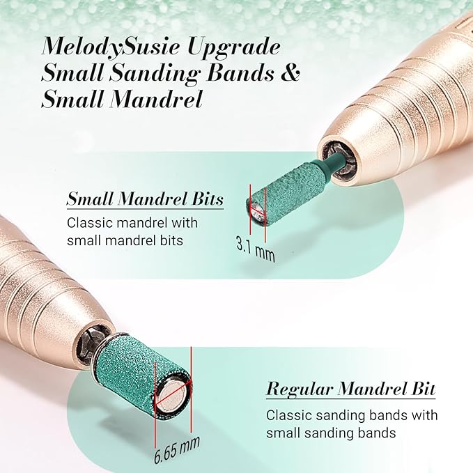 Melodysusie 50 pcs nail drill