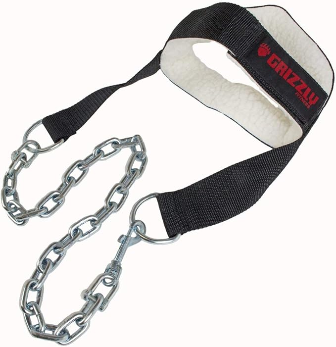 Grizzly Fitness Premium Nylon Head Harness for Weight