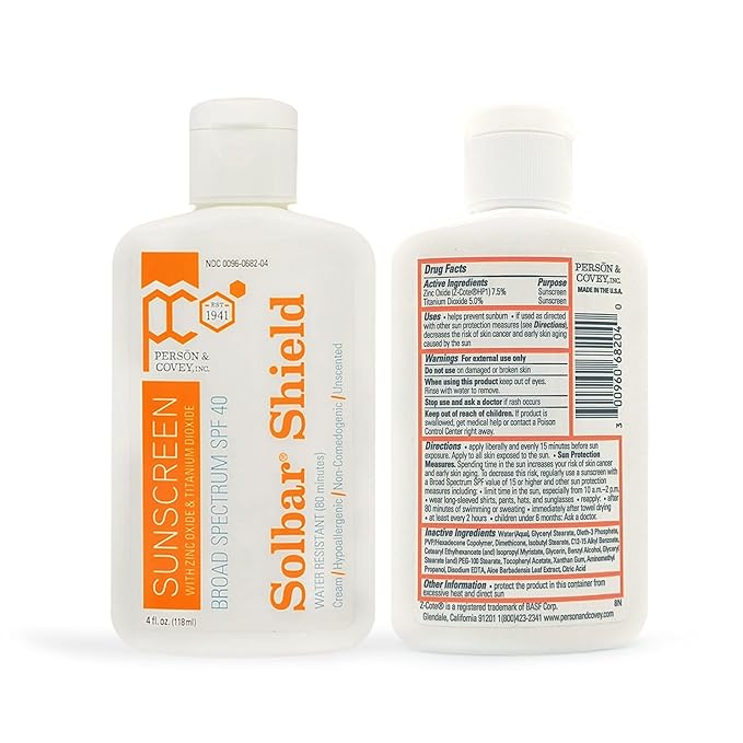 Solbar Shield SPF40 4.0 oz.