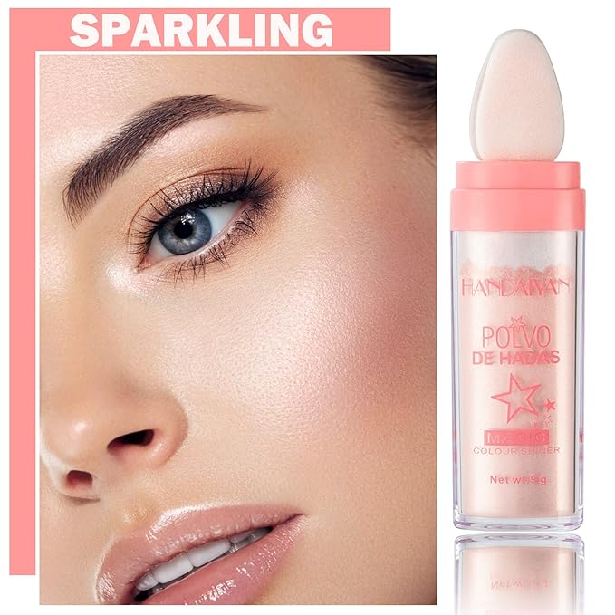 Polvo De Hadas Body Shimmer Glitter Highlighter Powder