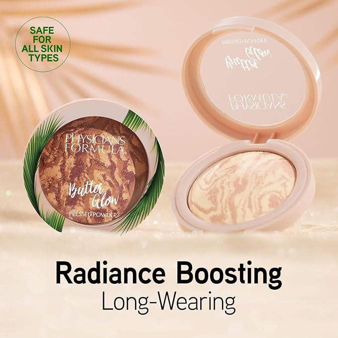Physicians Formula Butter Glow Pressed Powder, Natural Glow,