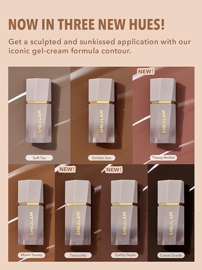 SHEGLAM Sun Sculpt Cool Toned Liquid Contour Stick - Terracotta