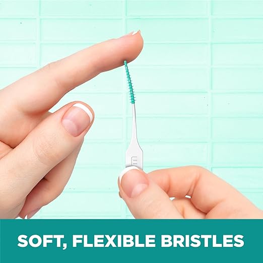 GUM Soft-Picks Original, Easy to Use Dental Picks for Teeth Cleaning and Gum Health, Disposable Interdental Brushes with Convenient Carry Case, Dentist Recommended Dental Picks, 270 Count