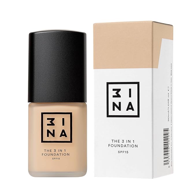 3INA The 3-In-1 Foundation 202 - Vegan Formul 01 Oz