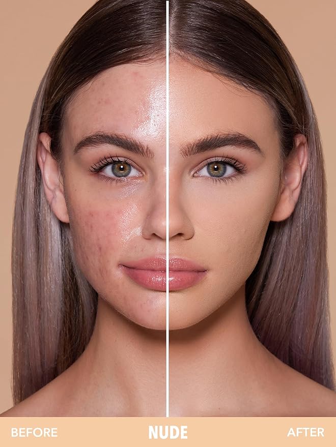 SHEGLAM SKin-Focus Full Coverage Powder Foundation Oil-Control Lightweight