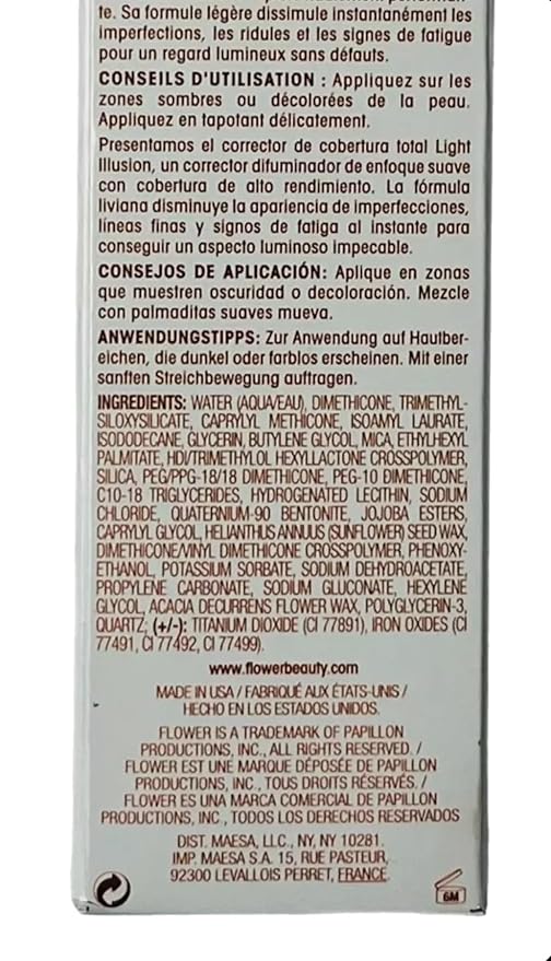 FLOWER BEAUTY By Drew Barrymore Light Illusion Full Makeup (Almond)