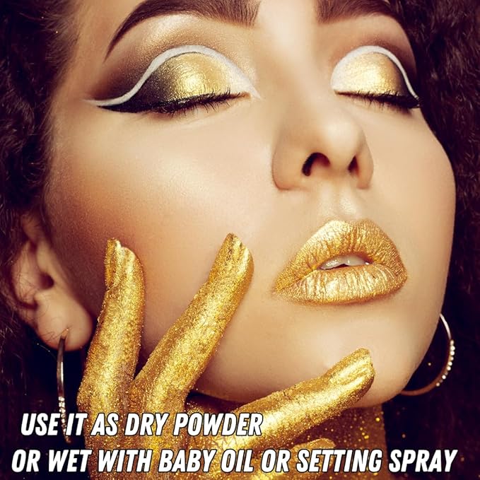 Mynena Yellow Gold High Shine Illuminator Face & & Festivals