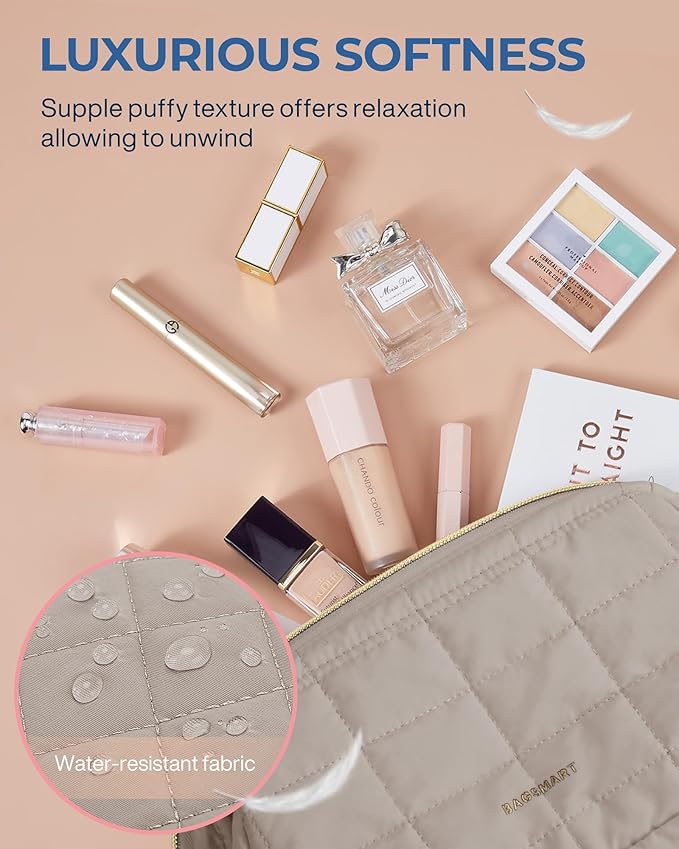 Bagsmart makeup bag travel toiletry